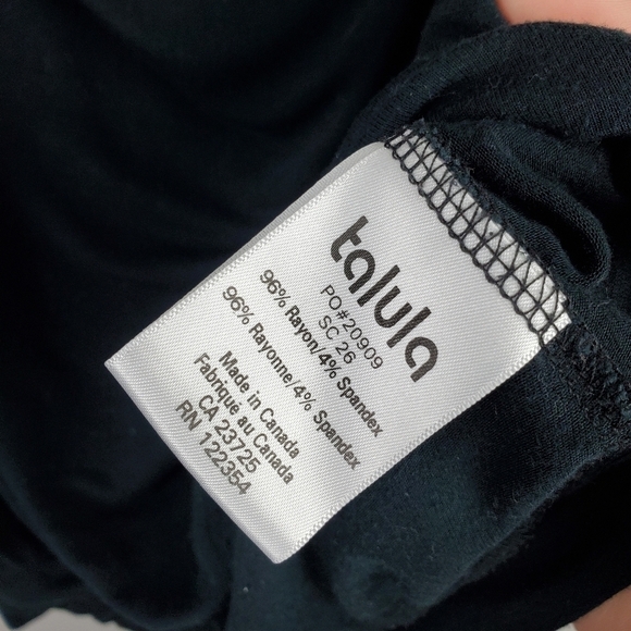 Talula Tank Black Small - Picture 3 of 4